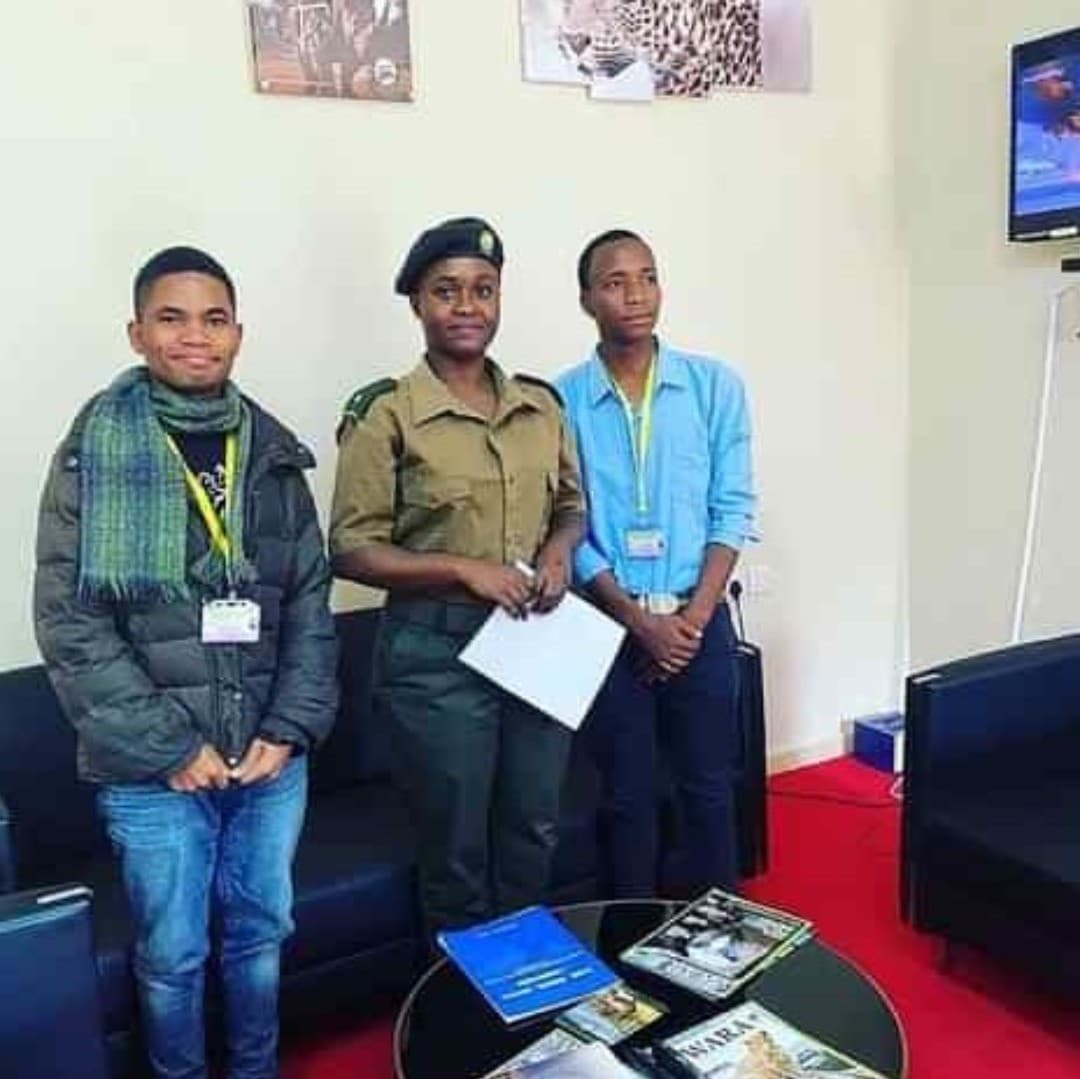 Members meeting wildlife authority officers