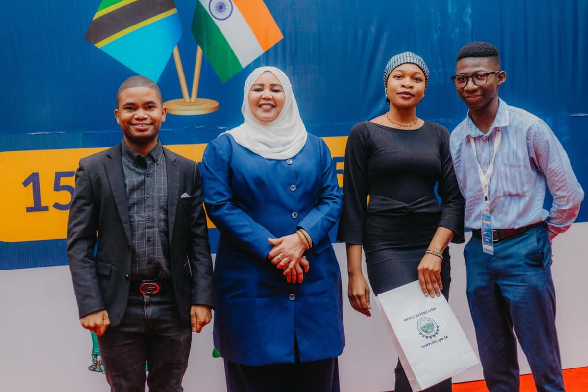 Afrika Talii at Tanzania-India international event