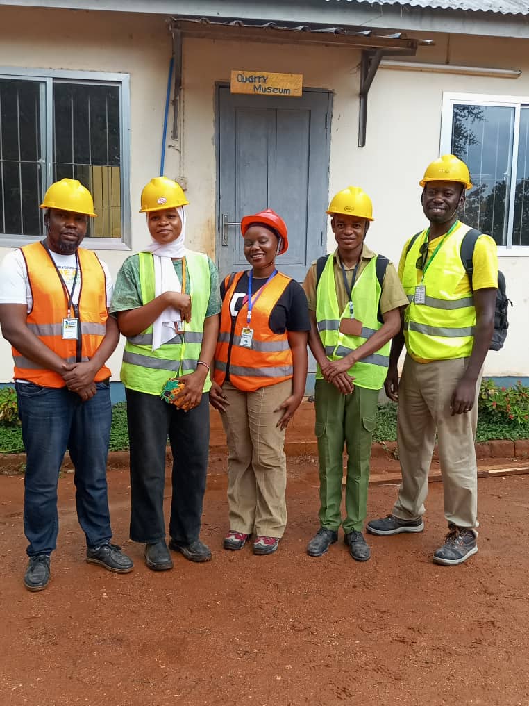 Team at Quarry Museum field visit